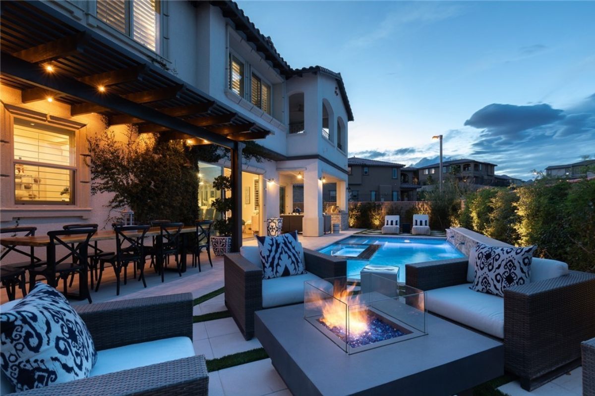 Curated luxury interior detail